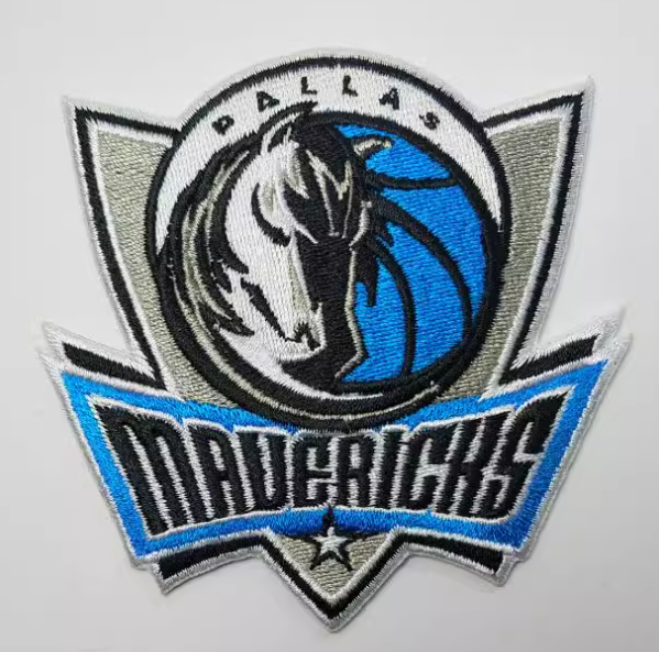 Dallas Mavericks Logo Iron on Patch 8cmx8.1cm